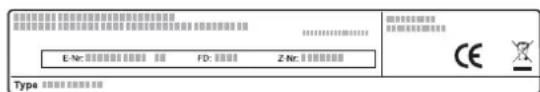 SIEMENS BE732R1B1 - Codice prodotto (E-Nr.) e codice di produzione (FD) - 1