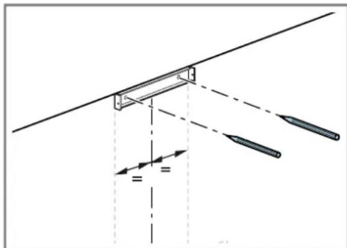 SIEMENS LC85KDK60 - Préparation du mur - 3