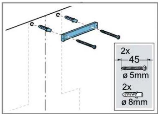 SIEMENS LC65KDK20 - Preparing the wall - 4