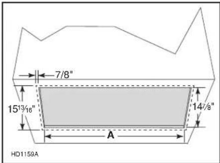 BEST PKEX2245 - CUT HOLE IN CUSTOM HOOD BASE - 1