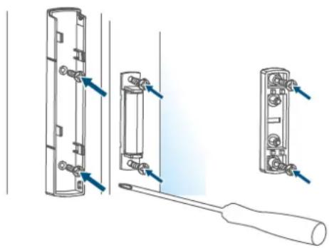 Homematic IP HmIP-SWDM-2 - Montage met schroeven - 4