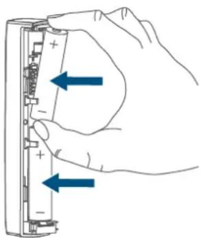 Homematic IP HmIP-SWDM-2 - Changing the batteries - 1