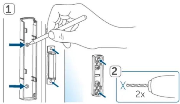 Homematic IP HmIP-SWDM-2 - Screw mounting - 2