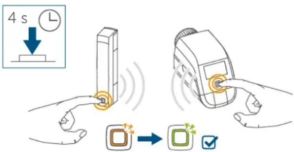 Homematic IP HmIP-SWDM-2 - Direct inleren op een Homematic IP-apparaat - 5