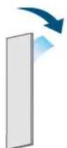 Homematic IP HmIP-SWDM-2 - Montaggio con strisce adhesive - 1