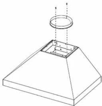 BEST WPP1366SS - INSTALL 10" ADAPTER/DAMPER - 1