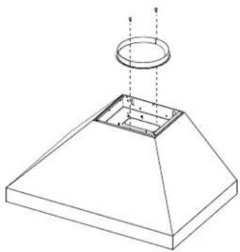 BEST WPP14812SS - INSTALL 10" ADAPTER/DAMPER - 1
