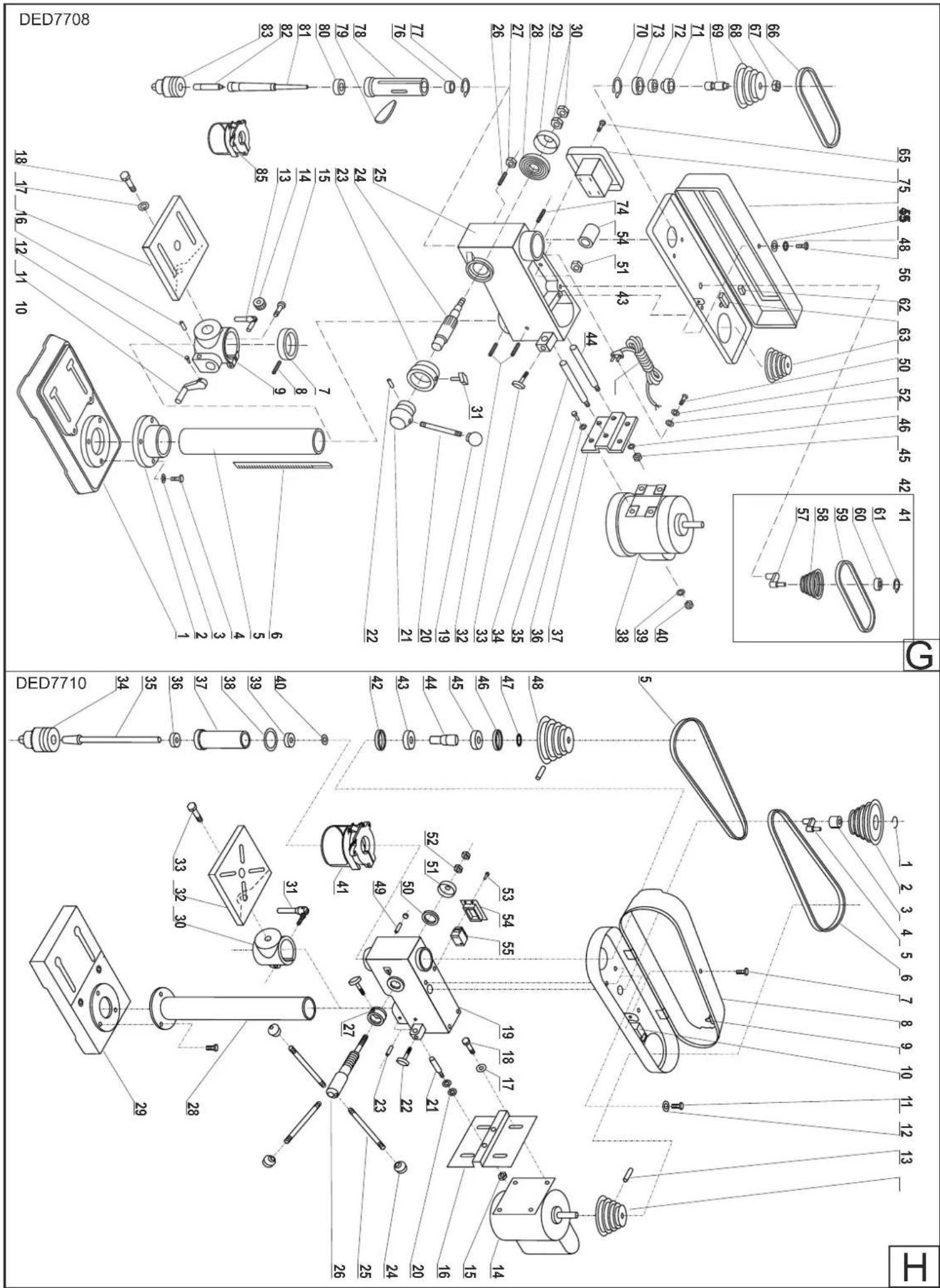 DEDRA DED7707 - UWAGA - 7