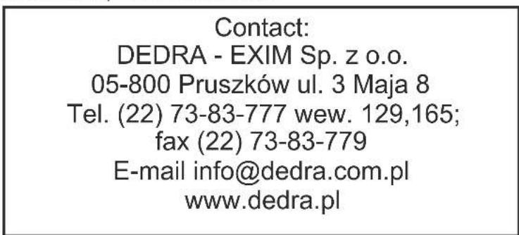 DEDRA DED7707 - ATENTIE - 1