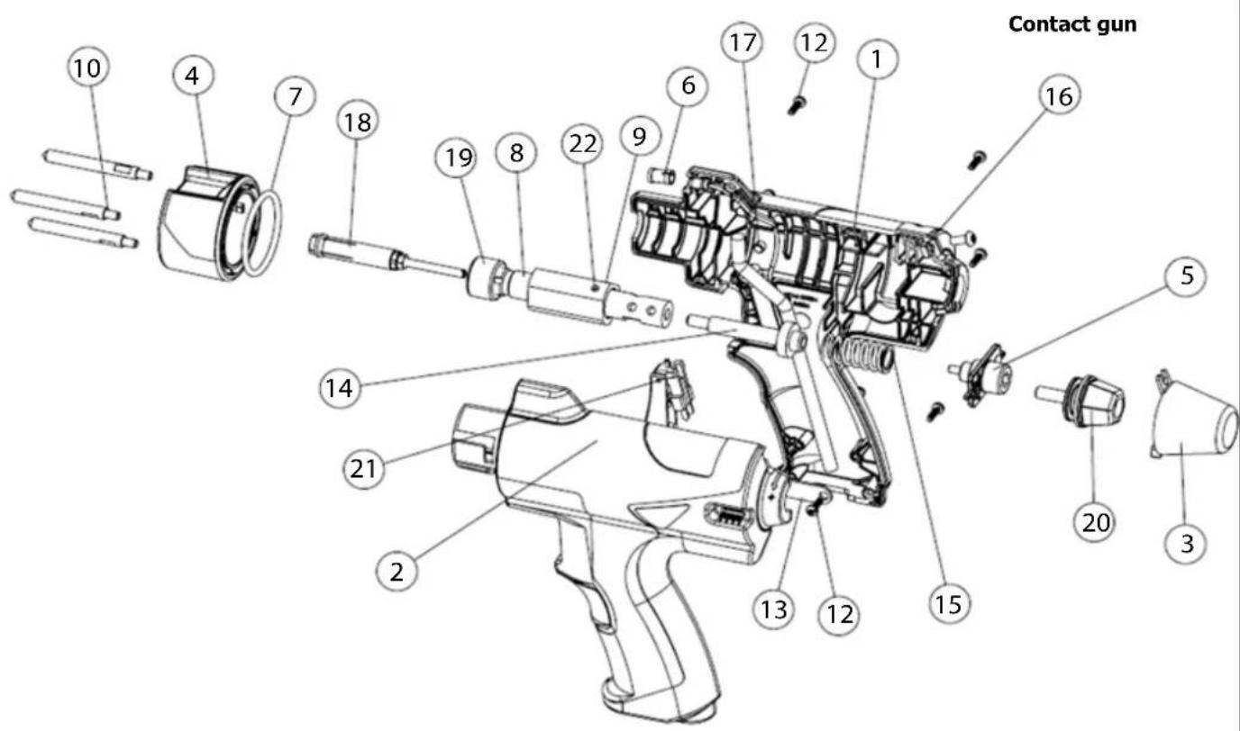 GYS Capatek 66 FV - SCHÉMA ÉLECTRIQUE / CIRCUIT DIAGRAM / SCHALTPLAN / DIAGRAMA ELECTRICO/ ЭЛЕКТРИЧЕСКАЯ СХЕМА / SCHEMA ELETTRICO / ELEKTRISCH SCHEMA - 3
