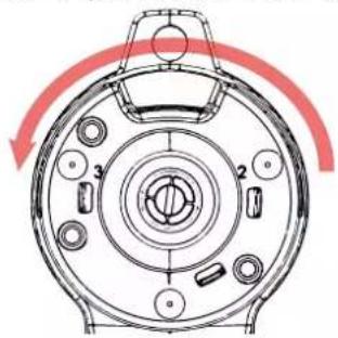 GYS Capatek 66 FV - 1) Remove the tripod ring - 1