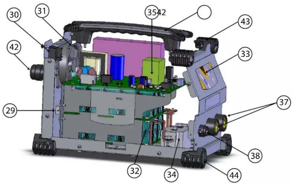 GYS Capatek 66 FV - SCHÉMA ÉLECTRIQUE / CIRCUIT DIAGRAM / SCHALTPLAN / DIAGRAMA ELECTRICO/ ЭЛЕКТРИЧЕСКАЯ СХЕМА / SCHEMA ELETTRICO / ELEKTRISCH SCHEMA - 5