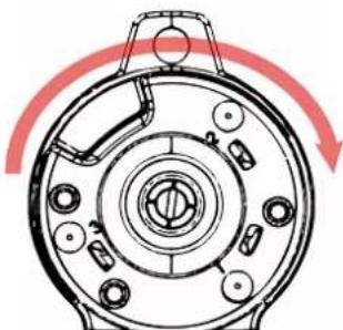 GYS Capatek 66 FV - 3) Fitting the tripod ring with quarter-turn lock - 1