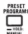 VOX VT100X - PRESET PROGRAMS-Taste - 1