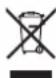 VOX V212C - Notice regarding disposal (EU only) - 1