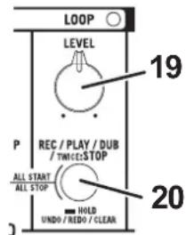 VOX MINI GO 3 - Looper section (VOX MINI GO 10/50) - 1