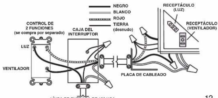 BROAN AE50110DCL - DIAGRAMA DE CABLEADO - 1
