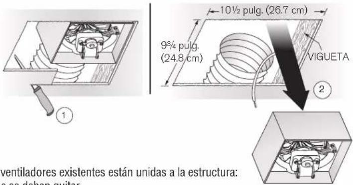 BROAN AE50110DCL - INSTALACIÓN DE CONVERSIÓN - 1