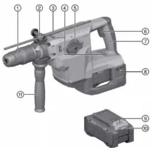 HILTI TE 50-22 - Vista general del producto 1 - 1