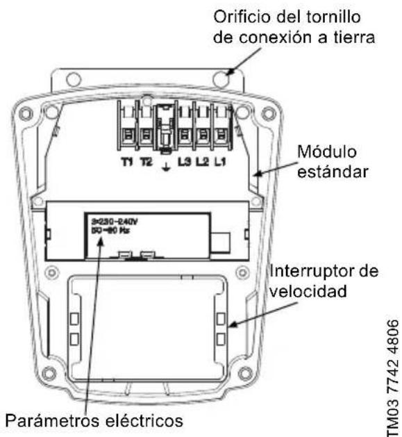 Grundfos UPS 15-35 SUC/TLC - Sustitución de la caja de conexiones o el condensador - 1
