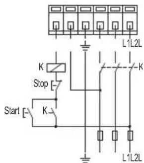 Grundfos UPS 15-35 SUC/TLC - Esquemas de cableado - 2