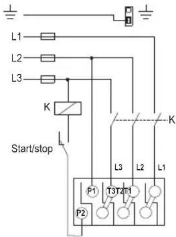 Grundfos UPS 15-35 SUC/TLC - Schemas de cablage - 1