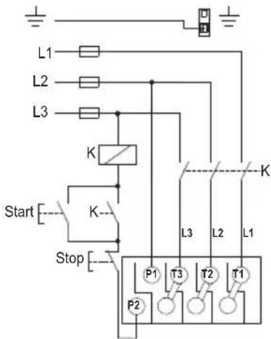 Grundfos UPS 15-35 SUC/TLC - Esquemas de cableado - 2