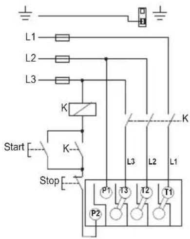 Grundfos UPS 15-35 SUC/TLC - Schemas de cablage - 2