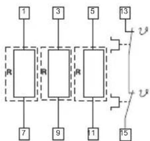 Grundfos UPS 15-35 SUC/TLC - Câblage interne UPS - 2
