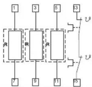 Grundfos UPS 15-35 SUC/TLC - Internal wiring UPS - 2