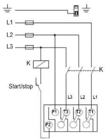 Grundfos UPS 15-35 SUC/TLC - Wiring diagrams - 1