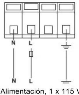Grundfos UPS 15-35 SUC/TLC - Esquemas de cableado - 1