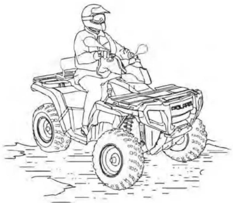 POLARIS Sportsman 570 EPS Military Tan Edition (2023) - AVERTISSEMENT - 1