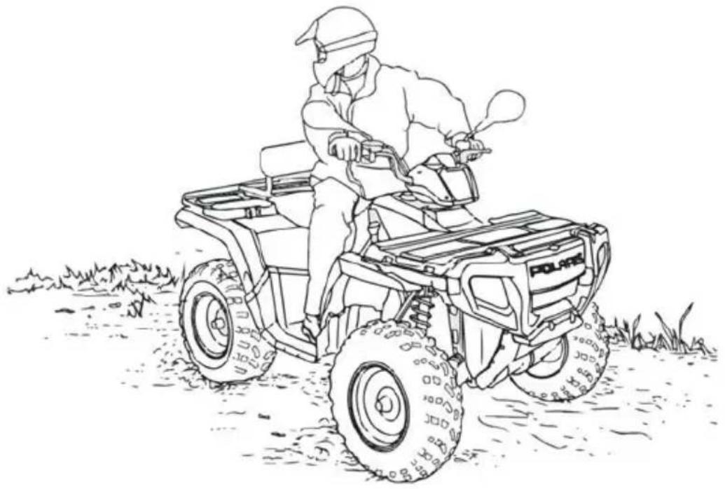 POLARIS Sportsman 570 EPS Premium (2021) - CONDUITE EN MARCHE ARRIÈRE - 1