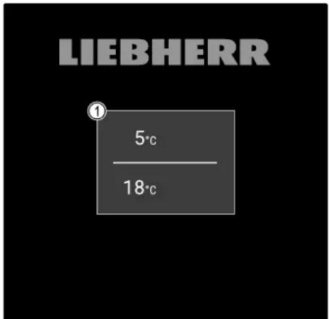 LIEBHERR WPgbi 5272 - Στοιχεία χειρισμού και ενδείξεων - 1