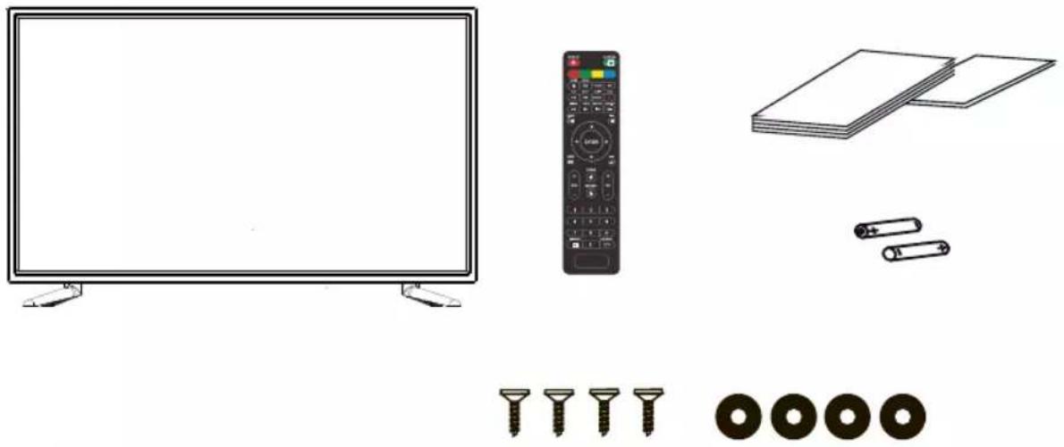 DEXP H32D8000Q - КОМПЛЕКТ ПОСТАВКИ - 1