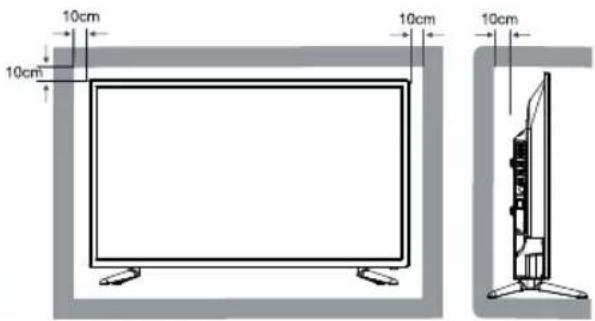 DEXP H32D8000Q - ПОРЯДОК УСТАНОВКИ ТЕЛЕВИЗОРА - 1