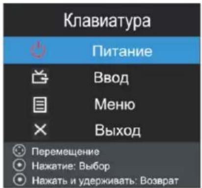 DEXP F32D7000C - Кнопка POWER/MENU % - 1