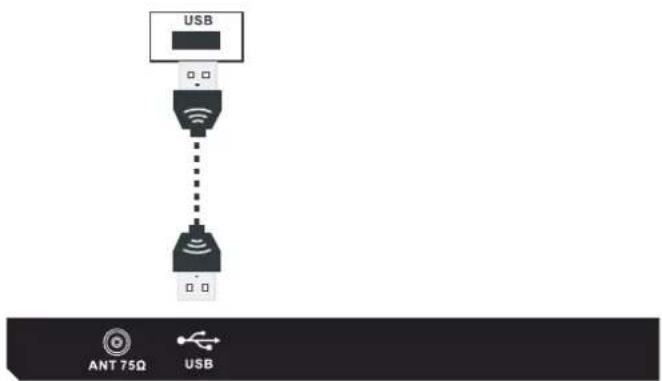 DEXP H28C3000E - Вход USB - 1