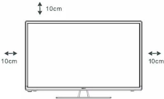DEXP H28C3000E - Установка телевизора - 1