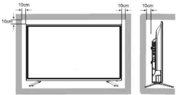 DEXP F43D8000Q - ПОРЯДОК УСТАНОВКИ ТЕЛЕВИЗОРА - 1