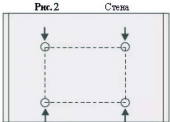 DEXP H24C3000E - Крепление телевизора к стене - 2