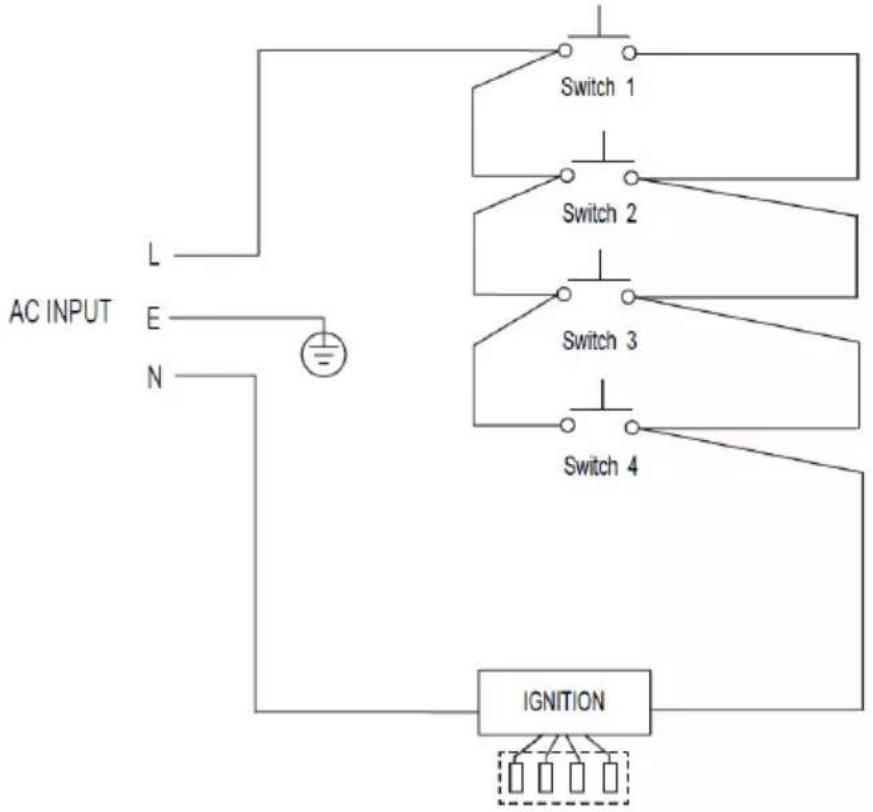 TAURUS CG4HN/B - ESQUEMA ELÈCTRIC - 1