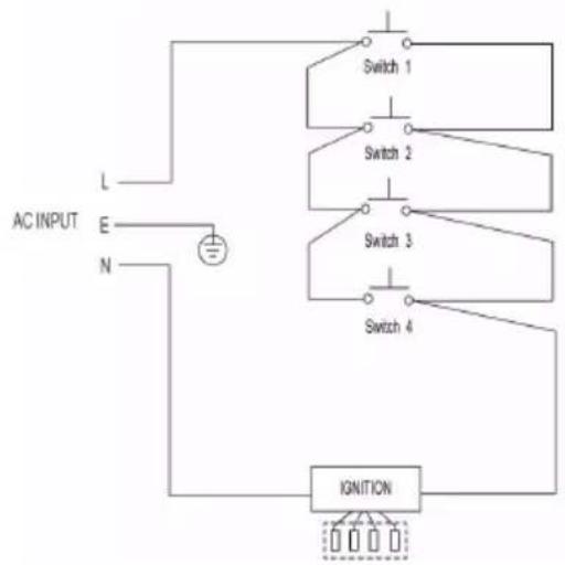 TAURUS CG4HN/B - WIRING DIAGRAM - 1
