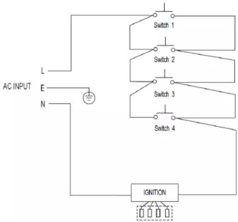 TAURUS GI4EB - ESQUEMA ELÉTRICO - 1