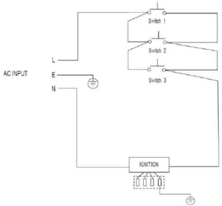 TAURUS CG3HN/B - ESQUEMA ELÈCTRIC - 1