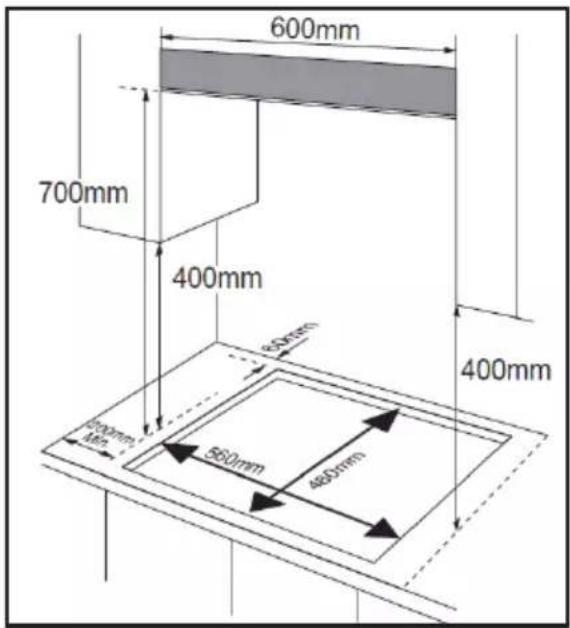 TAURUS CG3HN/B - HOW TO PLACE THE APPLIANCE: - 1