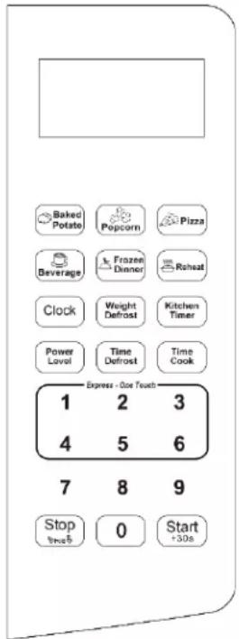 Avanti MT115V1B - CONTROL PANEL - 1