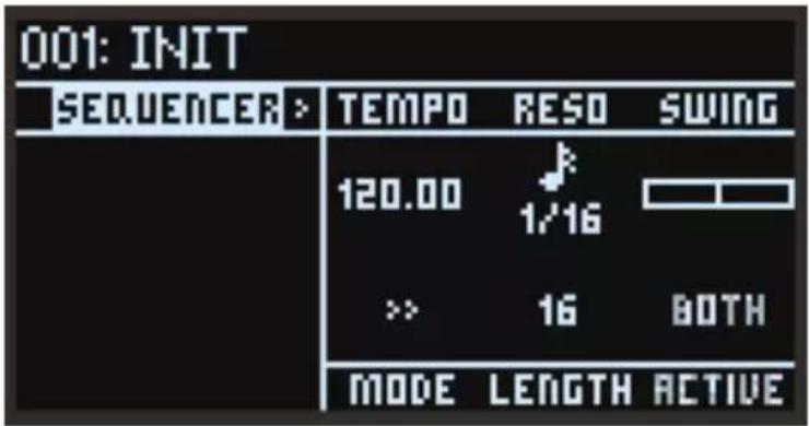 KORG Opsix module - SEQUENCER - 1