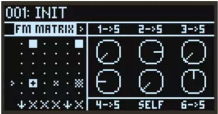 KORG Opsix module - FM MATRIX - 1